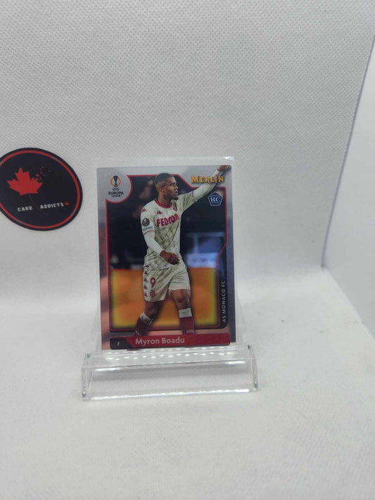 2022 Topps Merlin Europa League Myron Boadu Rookie #12