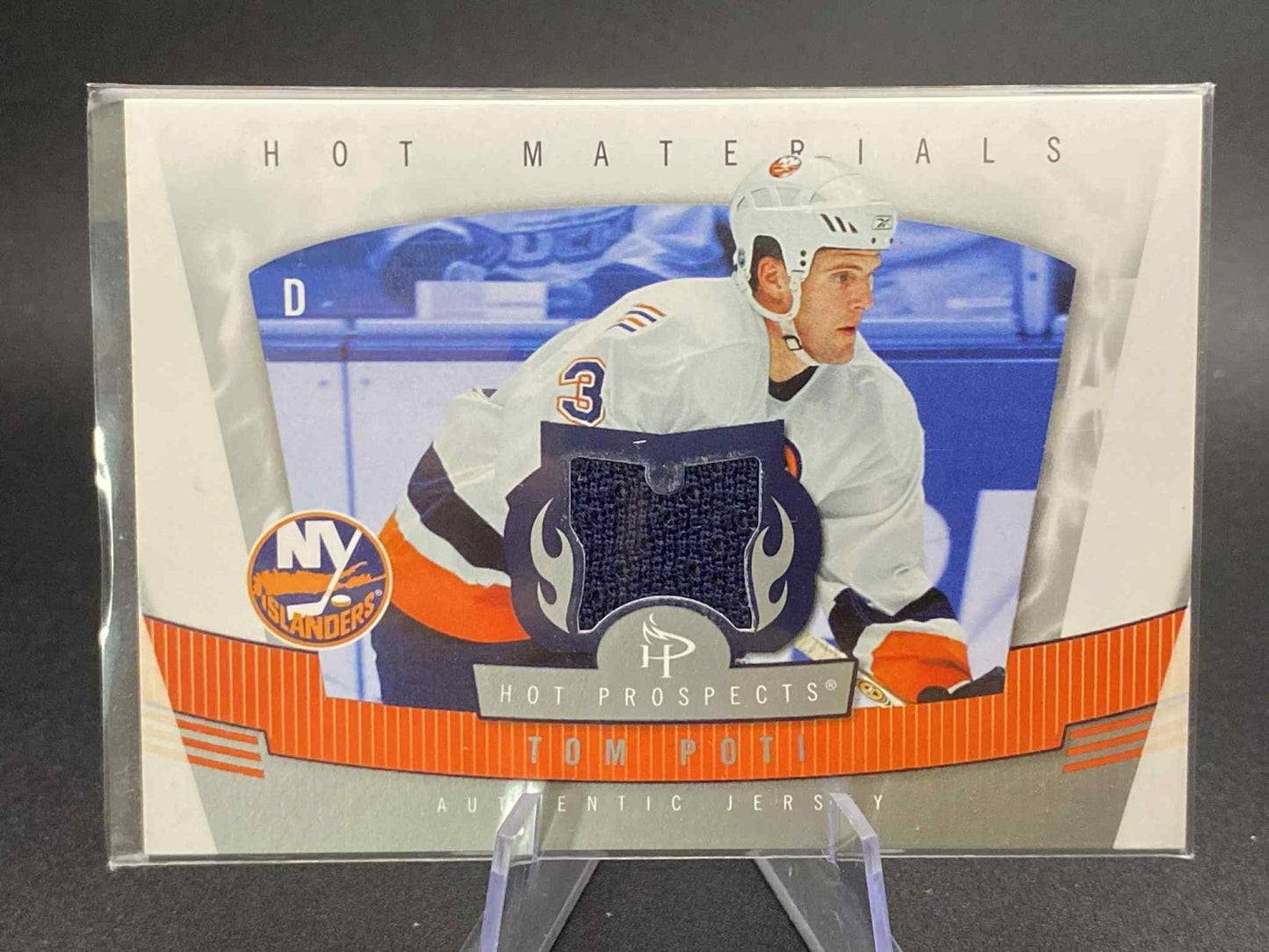 2006-07 Hot Prospects Hot Materials Tom Poti New York Islanders - Jersey HM-TP
