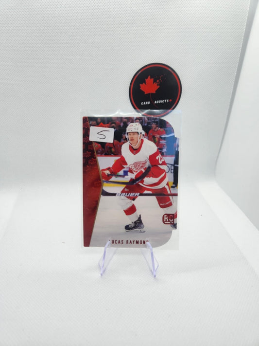 2021-22 Lucas Raymond Rookie Upper Deck 94-95 Retro Die Cut Red Colour Match RC