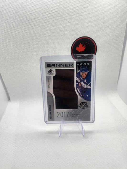 2017-18 Upper Deck SP Game Used Banner Year Morgan Rielly BCC-MR TML