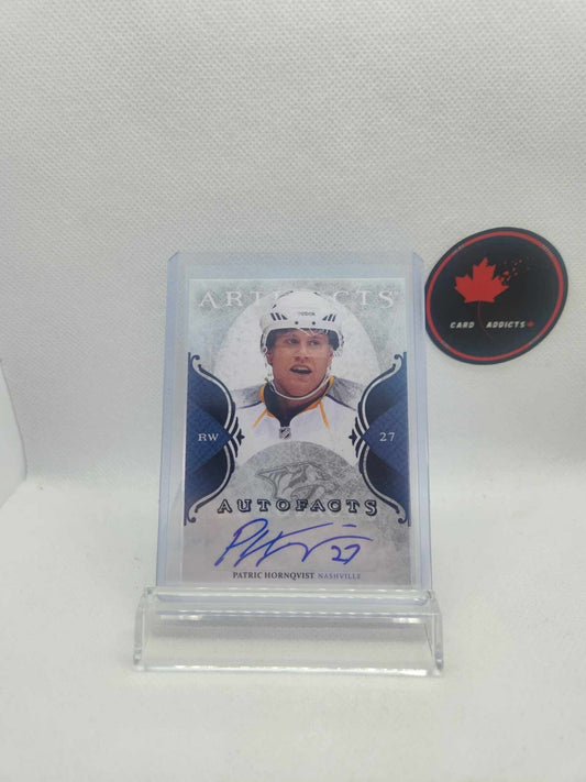 2011-12 Artifacts AutoFacts Autograph #A-PH Patric Hornqvist Nashville Predators
