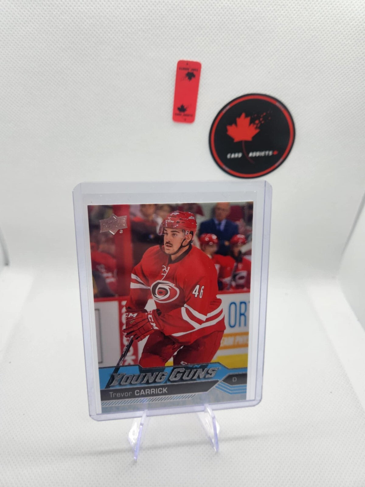 2016-17 Upper Deck Young Guns Rookie #230 Trevor Carrick YG RC Carolina