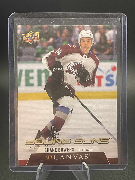 2020-21 Upper Deck Young Guns Canvas Rookie RC #C231 Shane Bowers