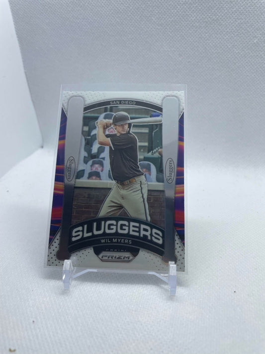 2021 Prizm Sluggers #6 Wil Myers - San Diego Padres