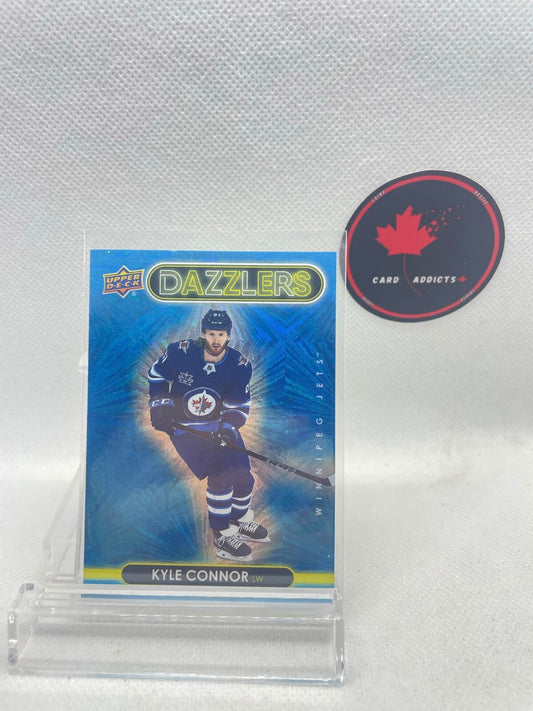 Kyle Connor 2021-22 Upper Deck Dazzlers Blue