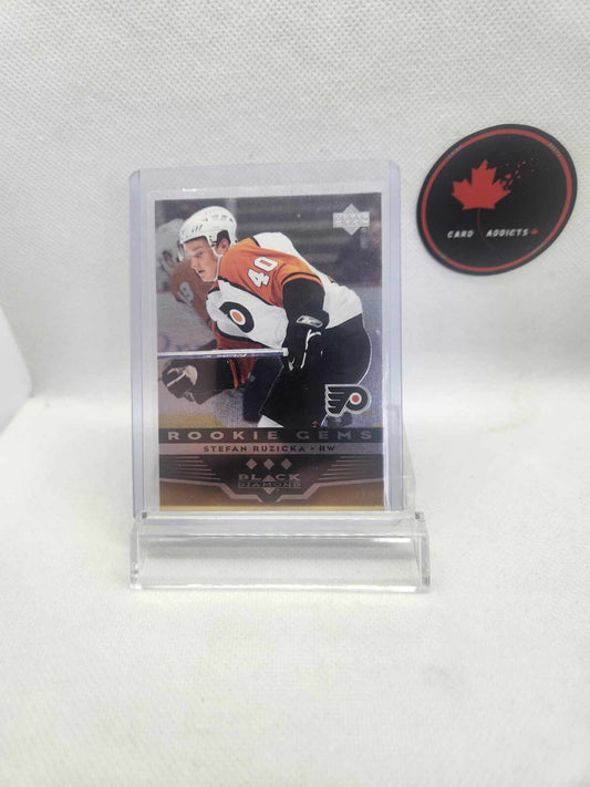 2005-06 Upper Deck Black Diamond Rookie Gems Stefan Ruzicka #270 Rookie RC