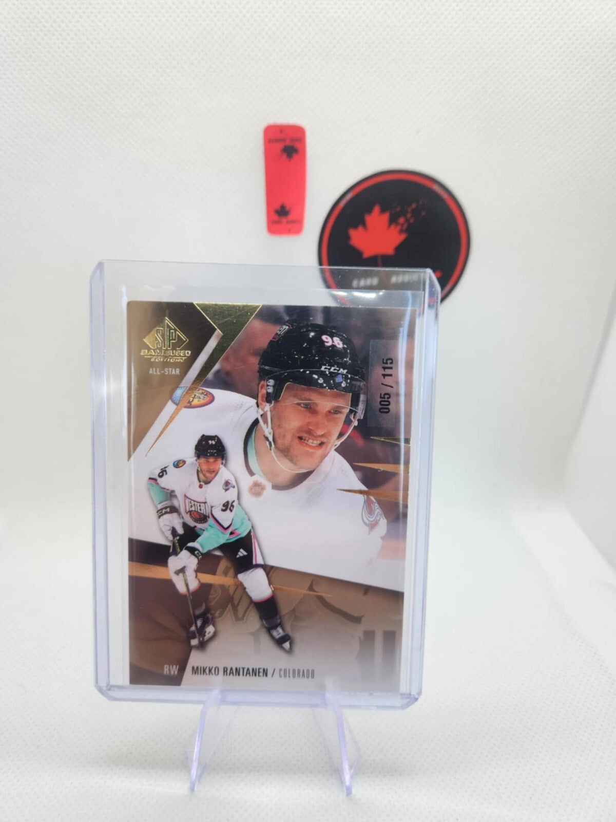 2023-24 SP GAME USED #143 MIKKO RANTANEN ALL-STAR BASE PARALLEL #/115