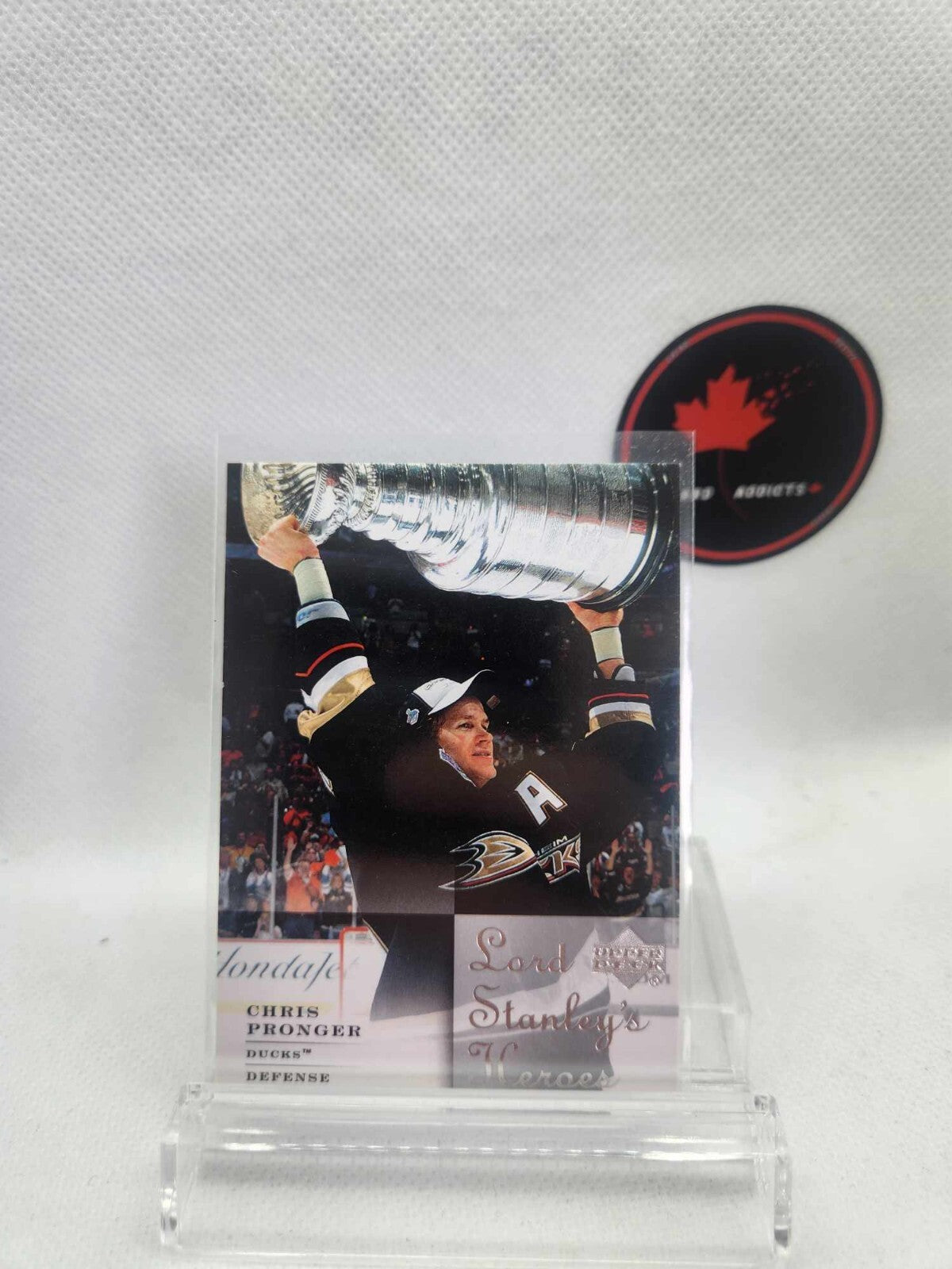 2007-08 Upper Deck Lord Stanley's Heroes Chris Pronger Anaheim Ducks