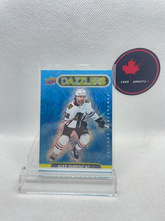 Alex Debrincat 2021-22 Upper Deck Dazzlers Blue