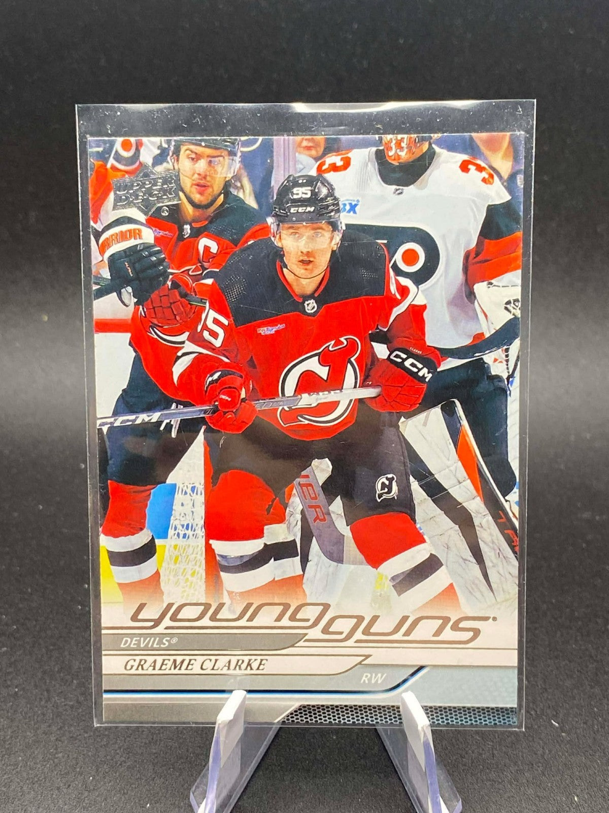 2024-25 Upper Deck Series 1 Graeme Clarke #224 Young Guns Devils