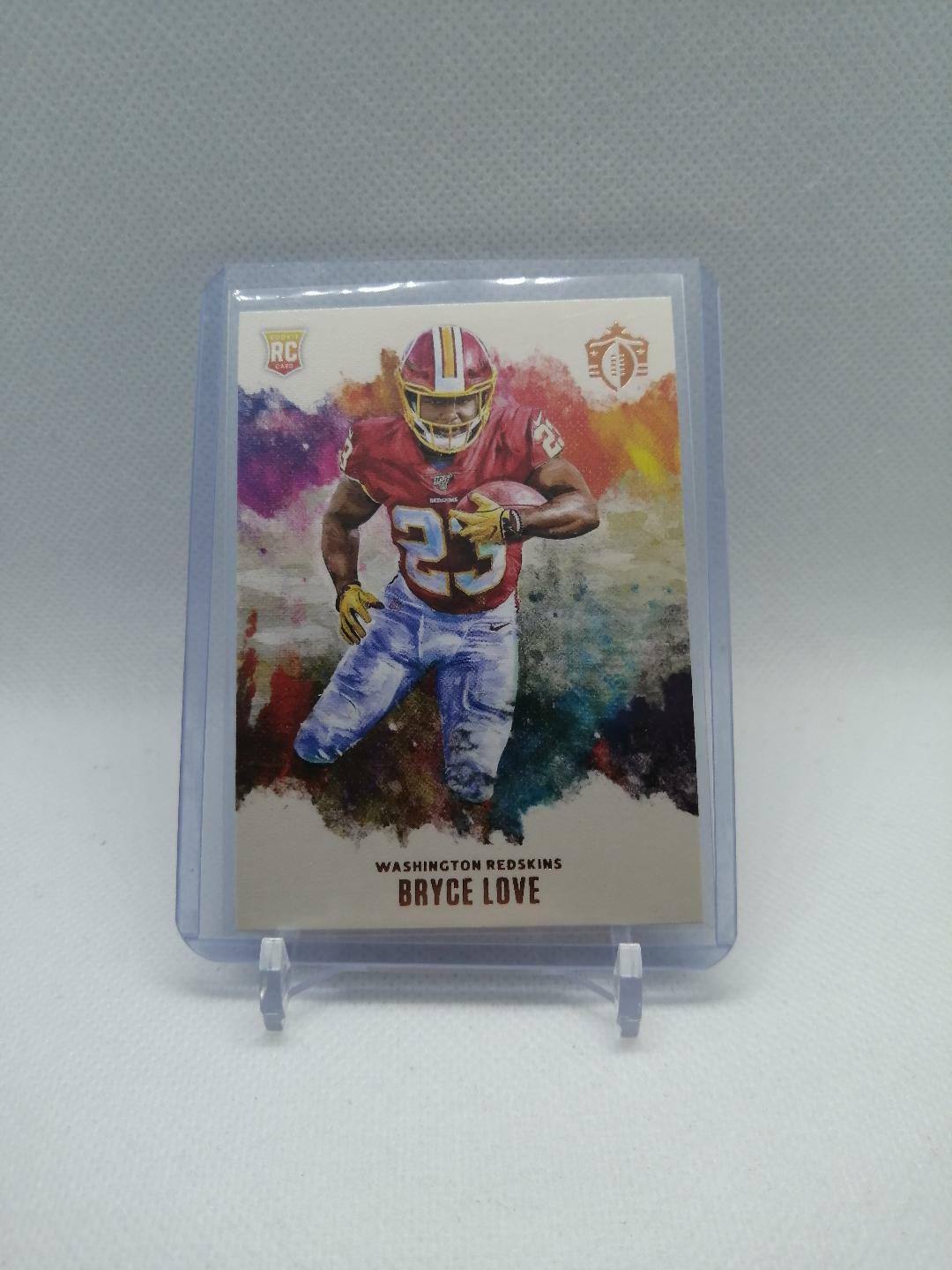 BRYCE LOVE 2019 PANINI CHRONICLES GRIDIRON KINGS ROOKIE CARD #GK27