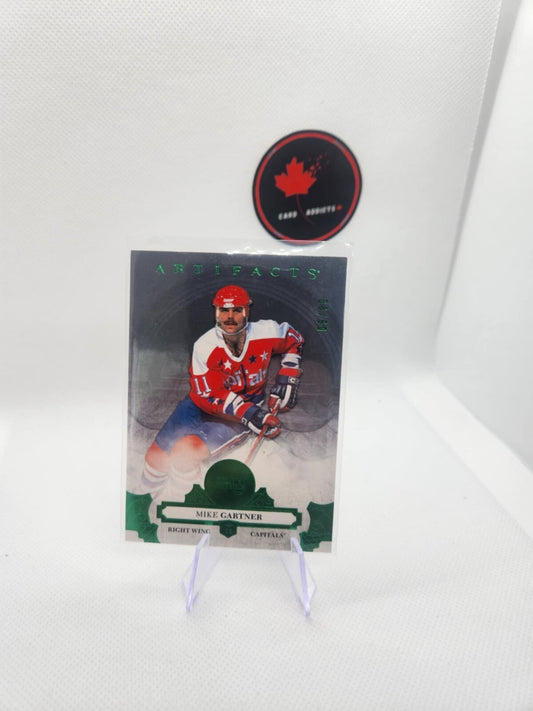 2017-18 Artifacts Green #159 Mike Gartner Washington Capitals /99