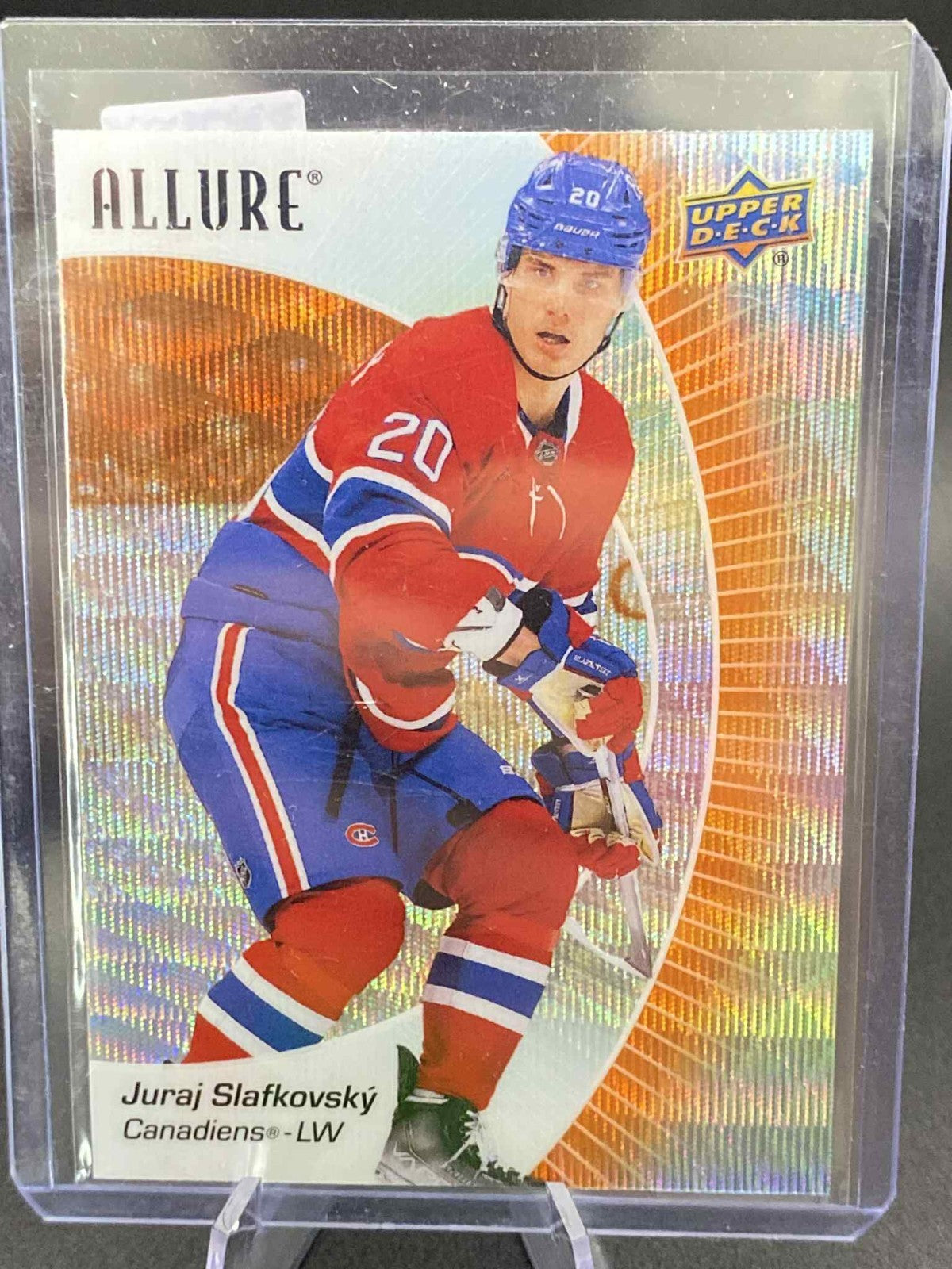 2023-24 Upper Deck Allure - Juraj Slafkovsky #10 Orange Slice