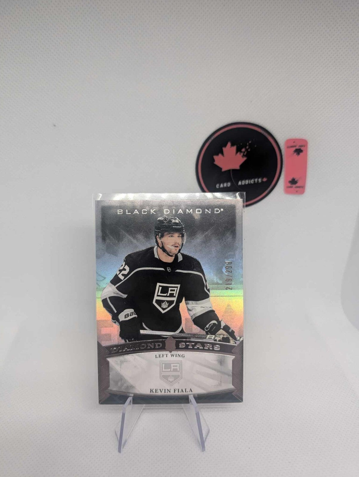 2023-24 Upper Deck Black Diamond #BDS-KF Kevin Fiala Diamond Stars #/299