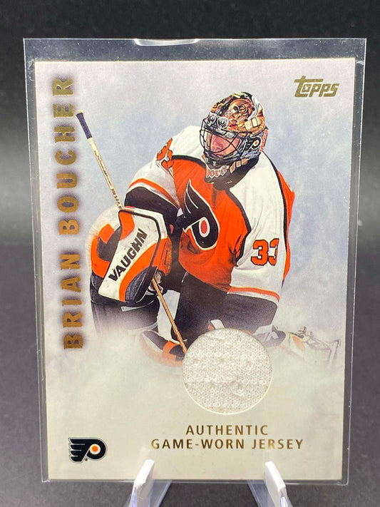 2001-02 Topps Game-Worn Jerseys Brian Boucher #BB