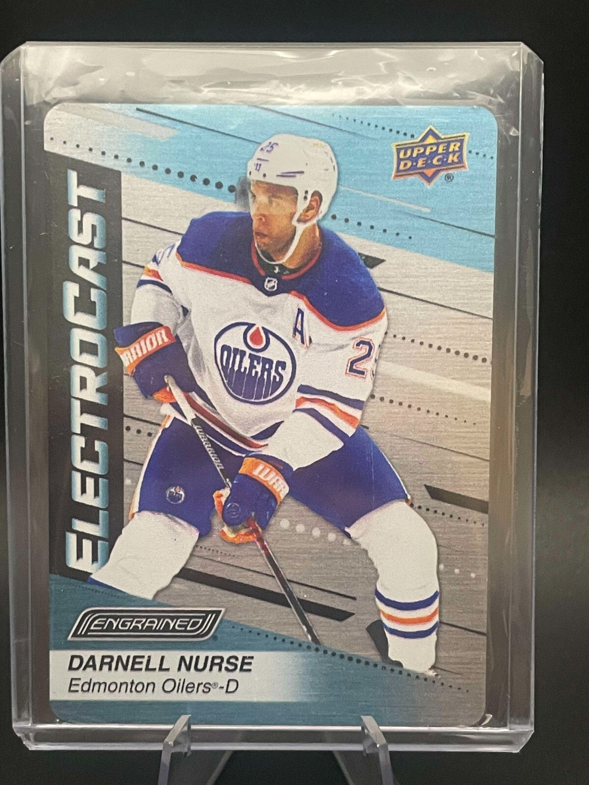 2023-24 Upper Deck Engrained ElectroCast Darnell Nurse #ec-41 Metal Card