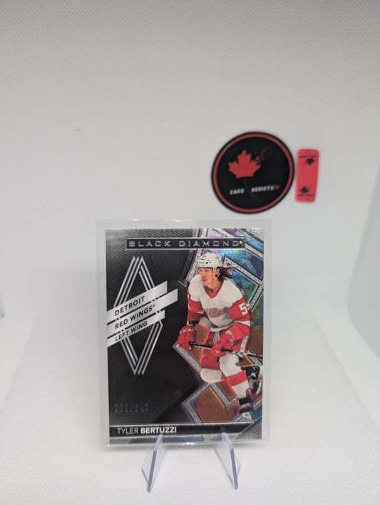 2020-21 Black Diamond #BDBTB Tyler Bertuzzi /349 - Detroit Red Wings