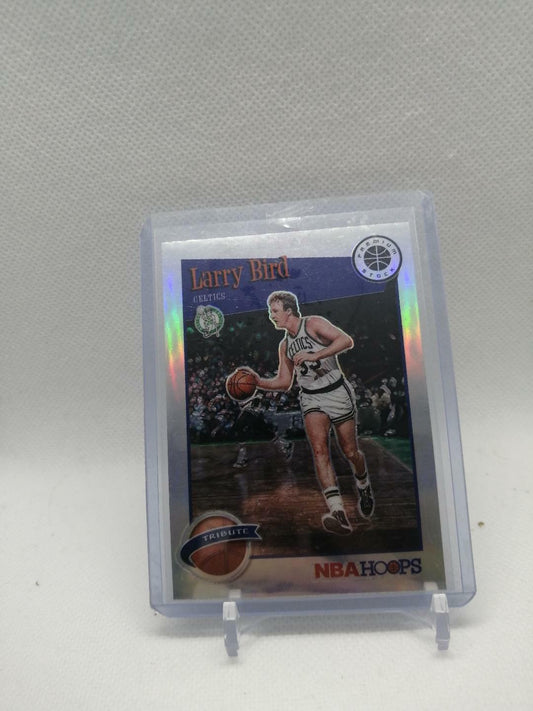 2019-20 Panini NBA Hoops Premium Stock Larry Bird Tribute Silver Prizm #289🔥