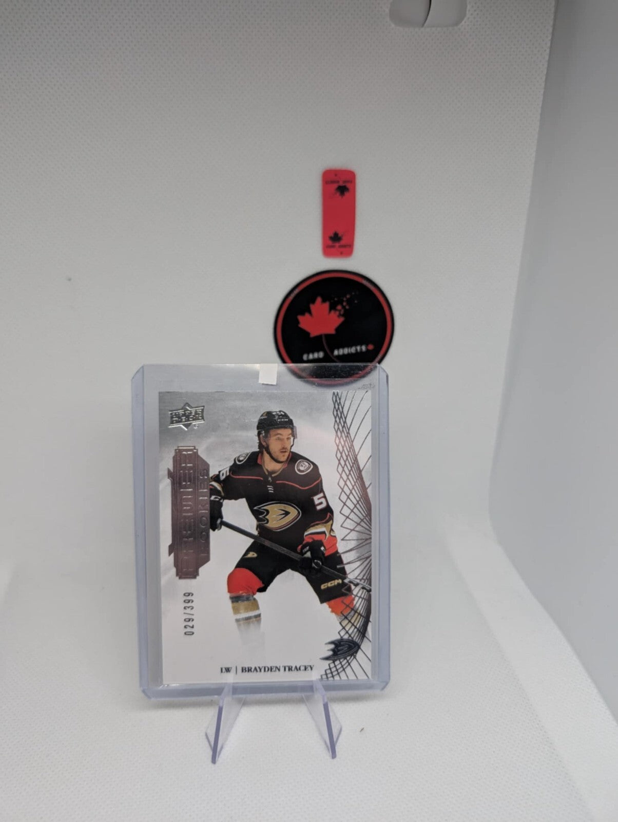 22-23 UD PREMIER BRAYDEN TRACEY RC ROOKIE SP/399 #122 - 2022