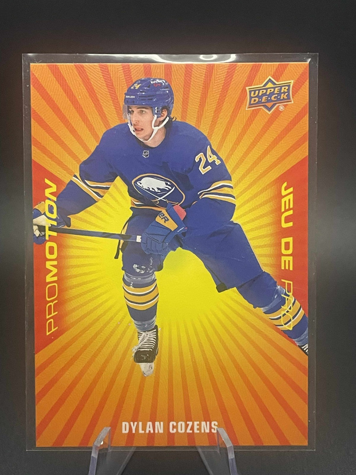 2021-22 Upper Deck Tim Hortons ProMotion Dylan Cozens Buffalo Sabres #PP-6