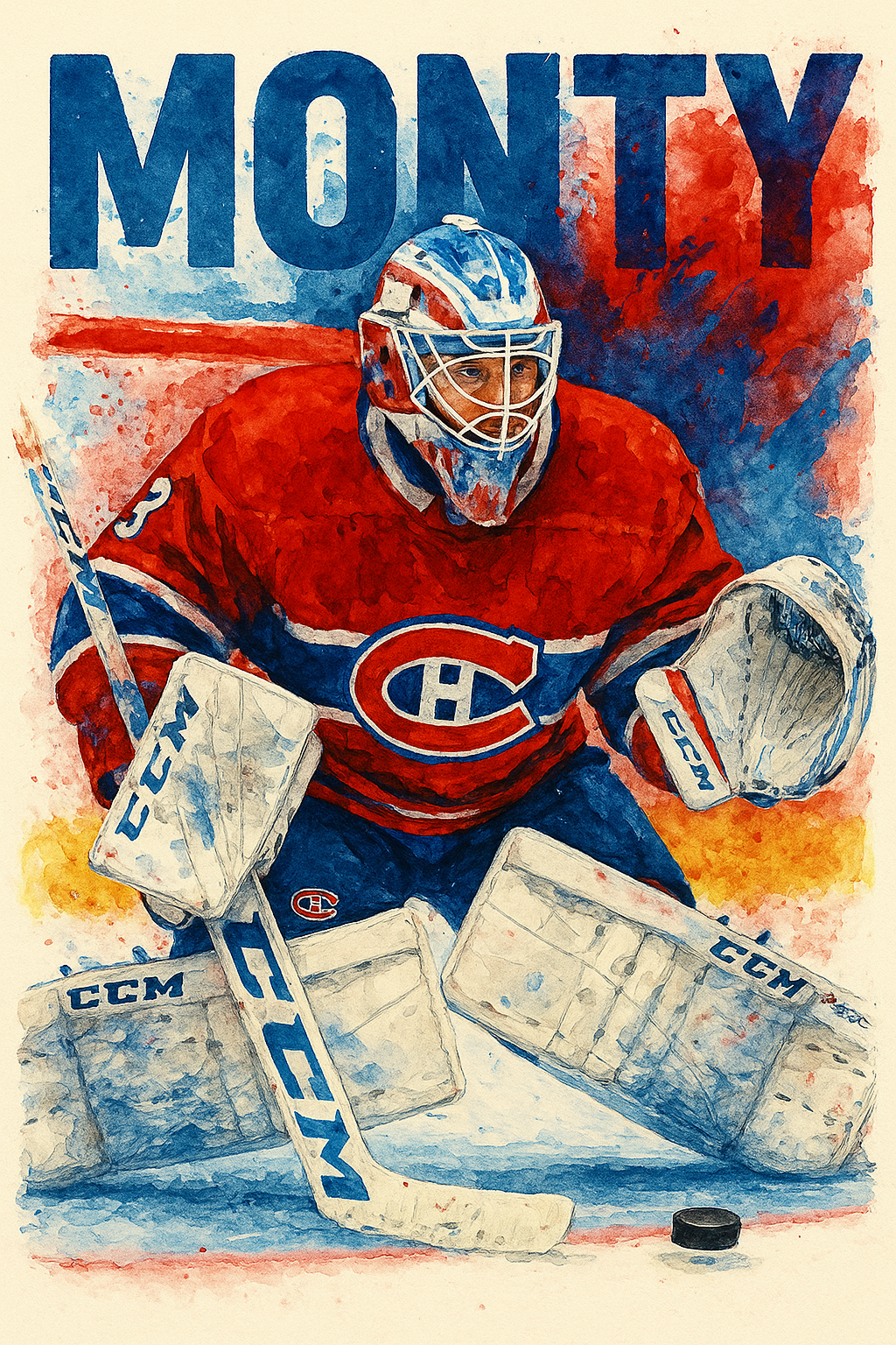 Samuel Montembeault 13x19 Poster